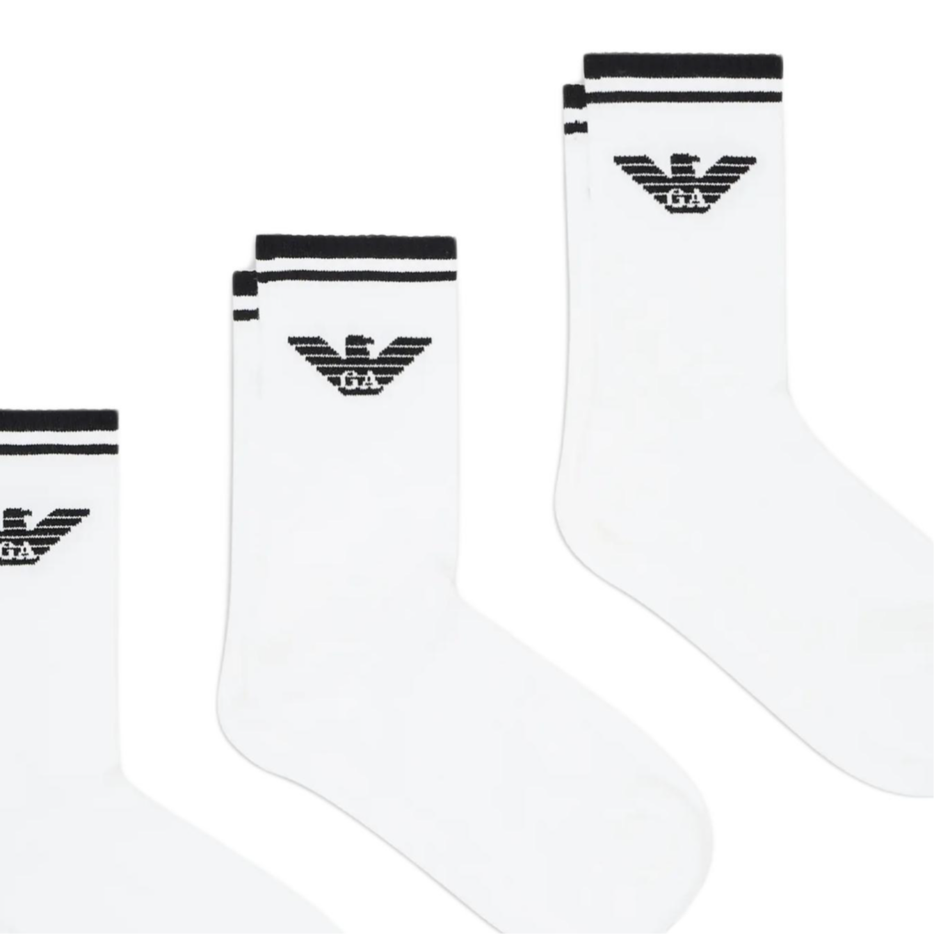 EMPORIO ARMANI Logo Intarsia Knit Socks