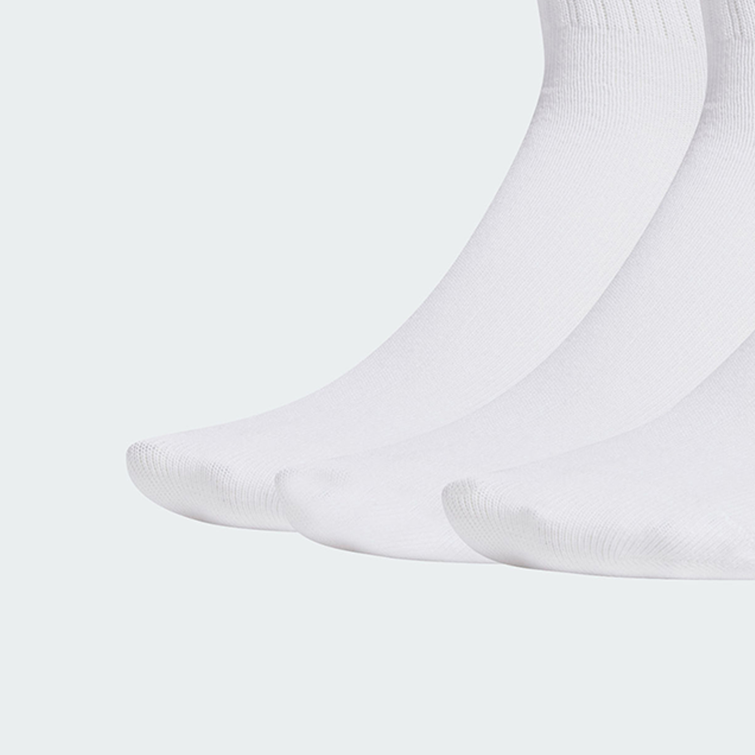 Adidas 3s Linear Crew Socks Unisex 3 Pack White