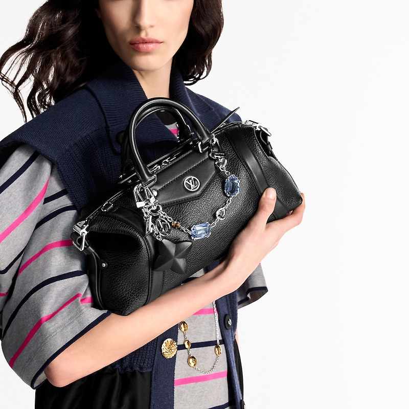 Женская сумка Louis Vuitton Biker PM (черная) — фото 7