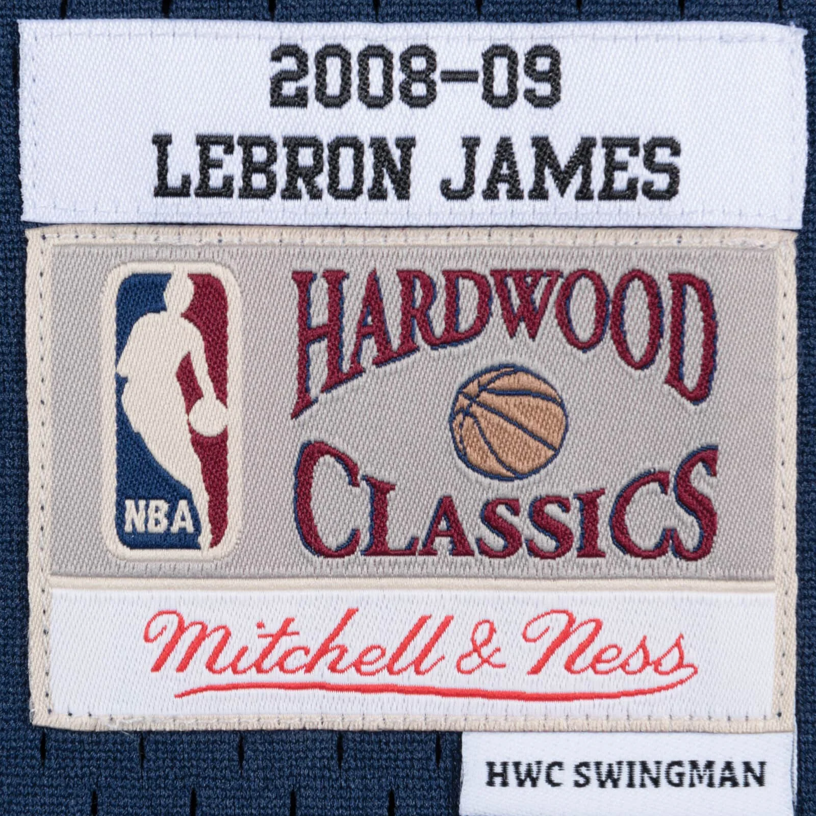 Mitchell Ness Basketball Jerseys Unisex Navy Blue Moderate Straight Fit