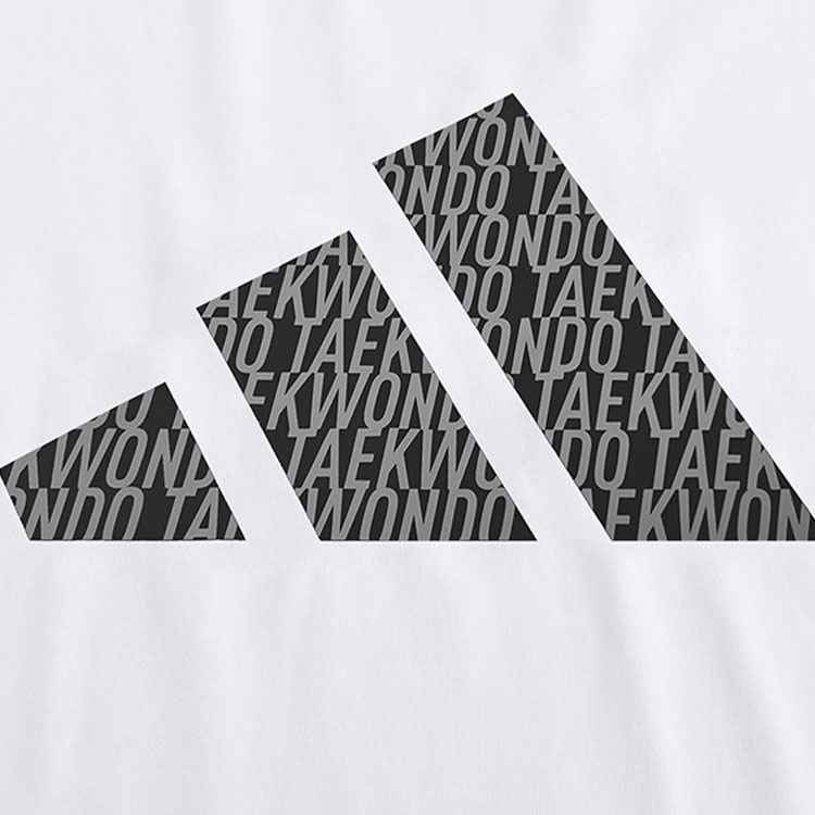 Adidas Taekwondo Casual Sportswear Unisex Set White Black+Black
