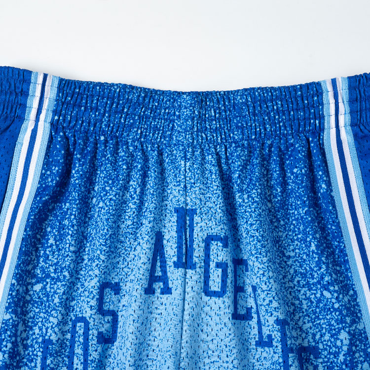 Mitchell Ness Basketball Shorts SW Fan Edition 96 97 Los Angeles Lakers Unisex Blue