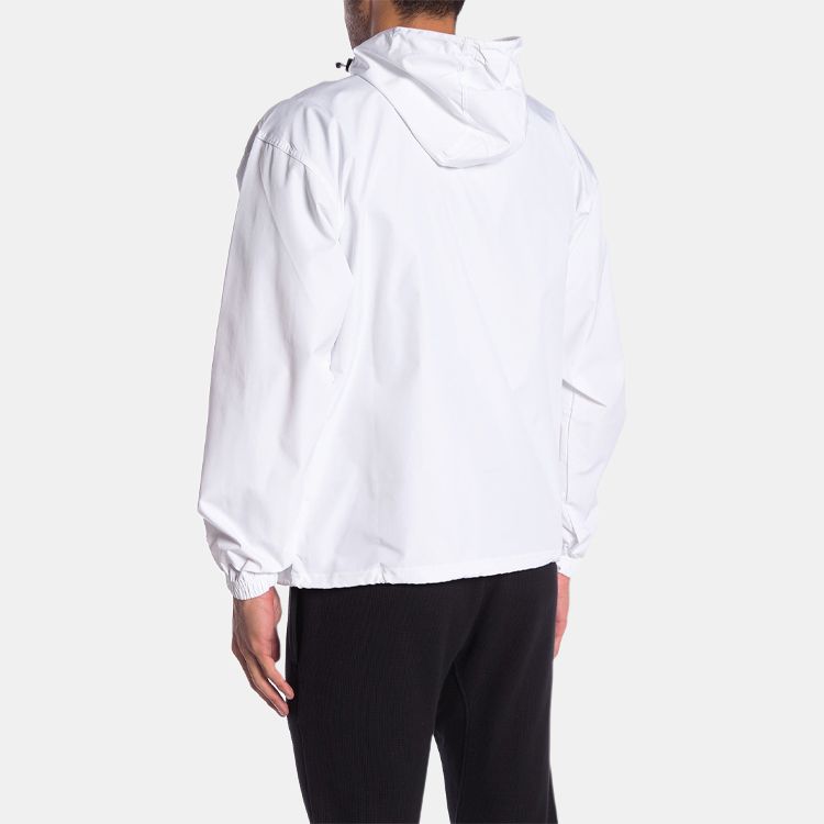 Куртка Champion Half-Zip Jacket (белая) — фото 5