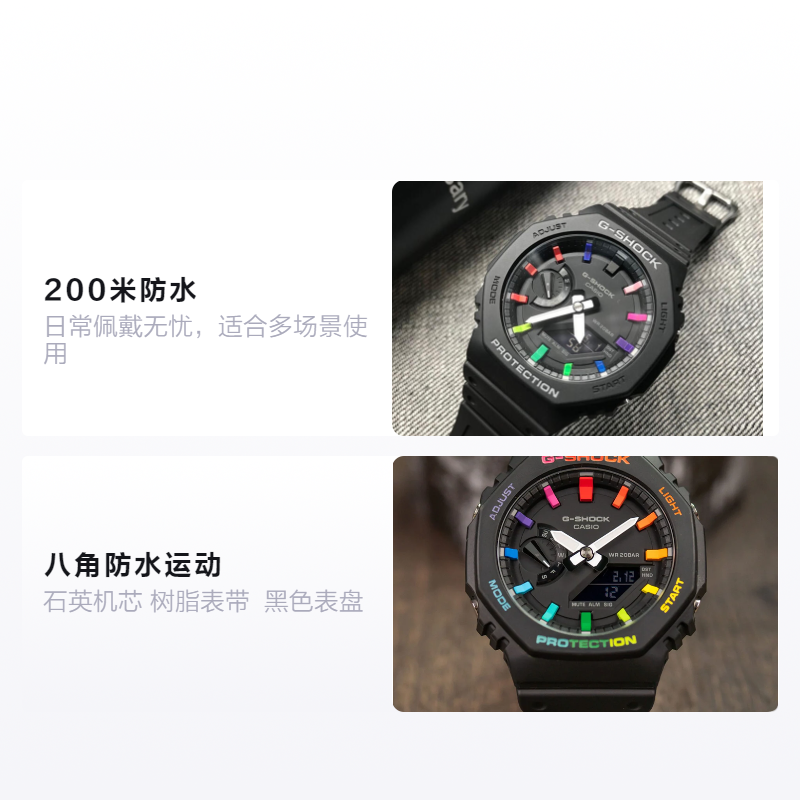 Мужские часы Casio G-SHOCK x IFLW (черные) — фото 2
