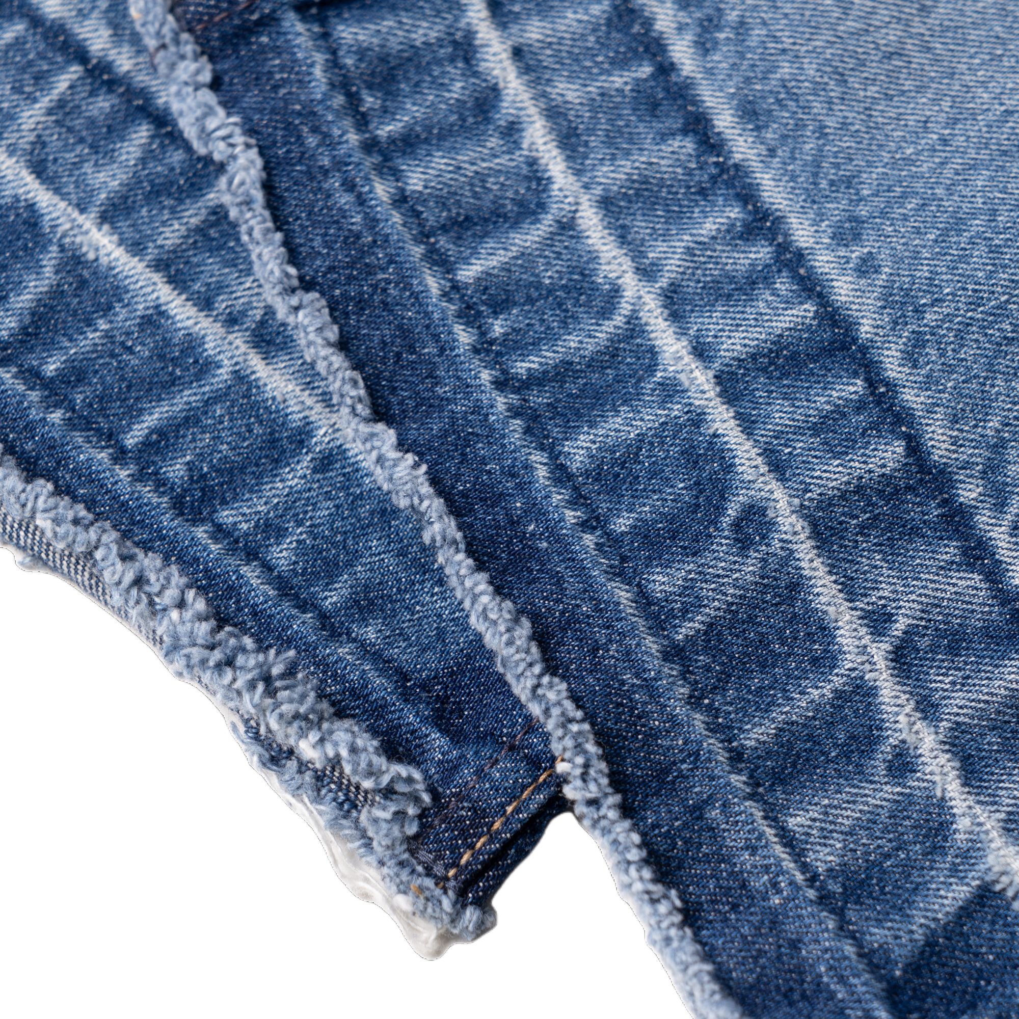 Мужские штаны CELINE (светло-синие) — Washed — фото 4