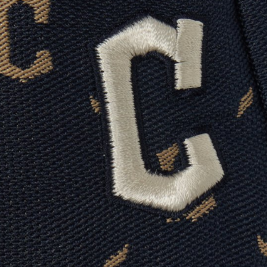 Детская юбка MLB KIDS Diamond Monogram Cleveland Guardians (военно-морской синий) — фото 2