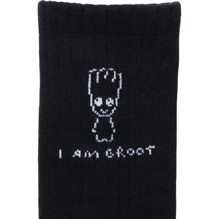 UNIQLO Yu Nagaba Crew Socks Unisex 1 Pack Black