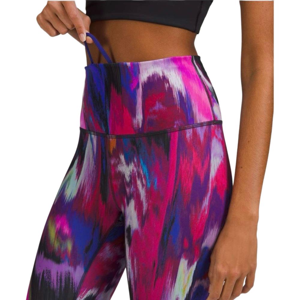 Lululemon Wunder Train Everlux™ Fabric High Rise Crop Sports Pants Women’s Multicolor