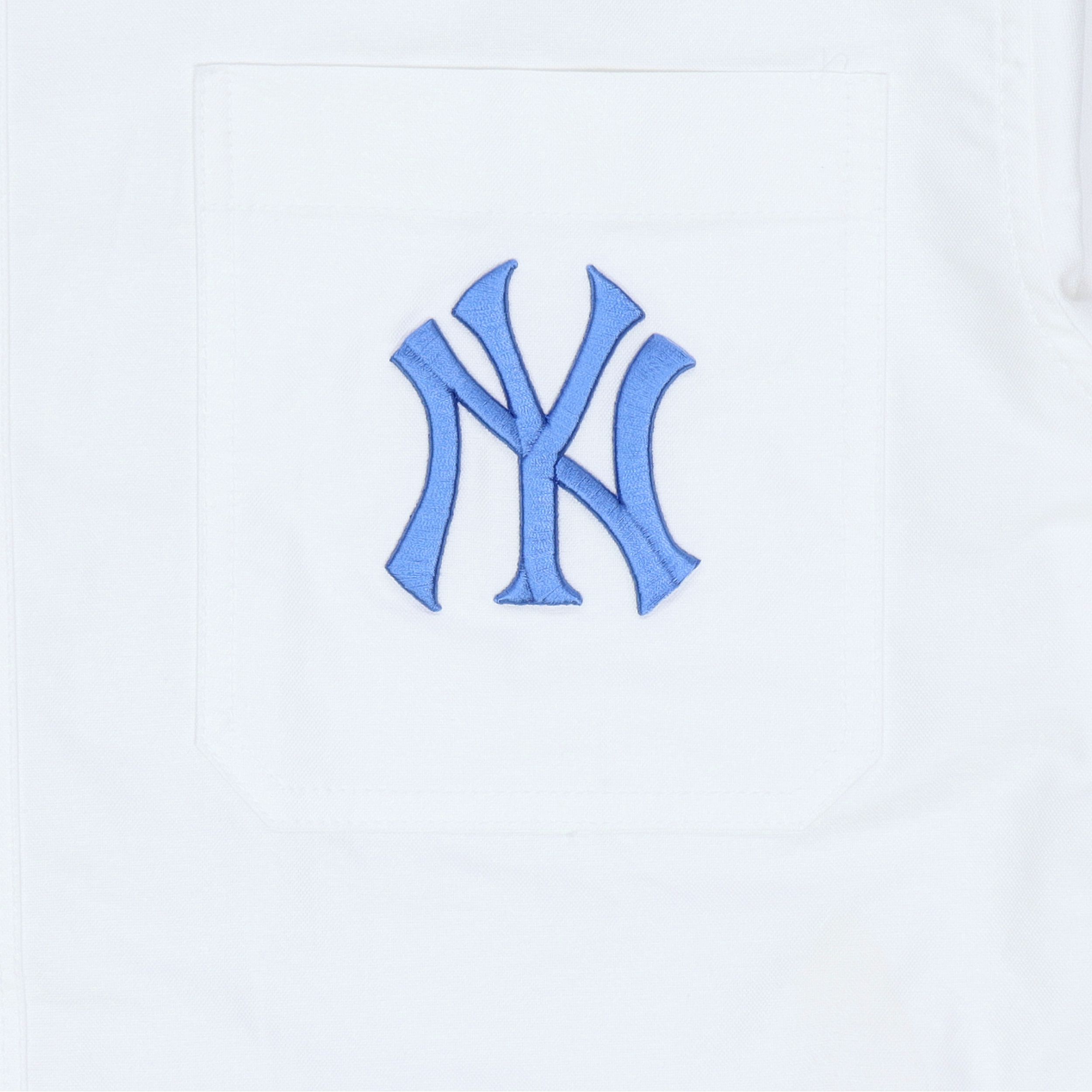 Рубашка MLB Logo (белая) — фото 4