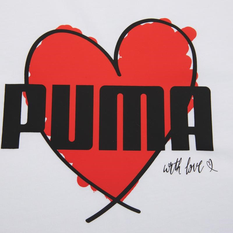 Женская футболка PUMA HOOPS x GOLF (белая) — фото 2
