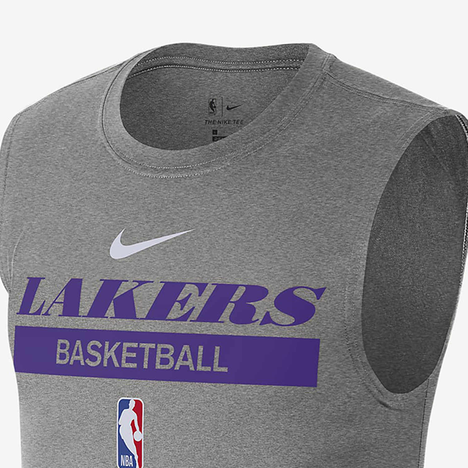 Nike Basketball Jerseys Men’s Gray Moderate Straight Fit