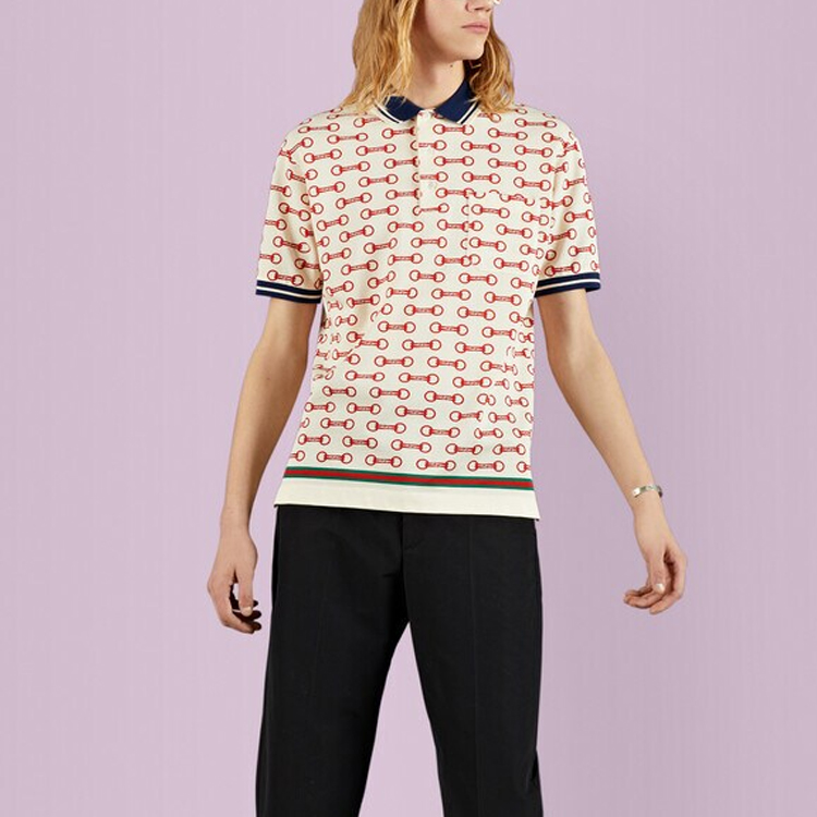 Мужская футболка OakleyPolo (бежевая) — фото 2