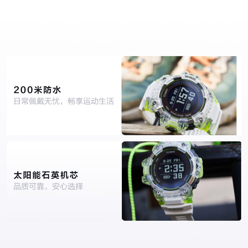 Мужские наручные часы G-SHOCK G-SQUAD (черные) — фото 2