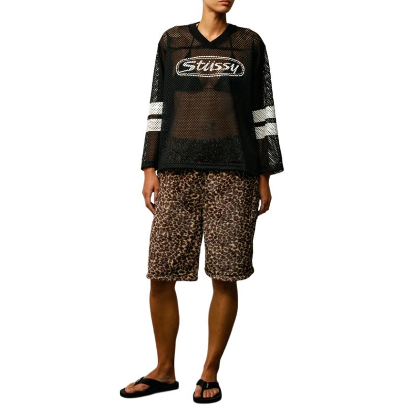 Stussy Mesh Logo T-Shirt