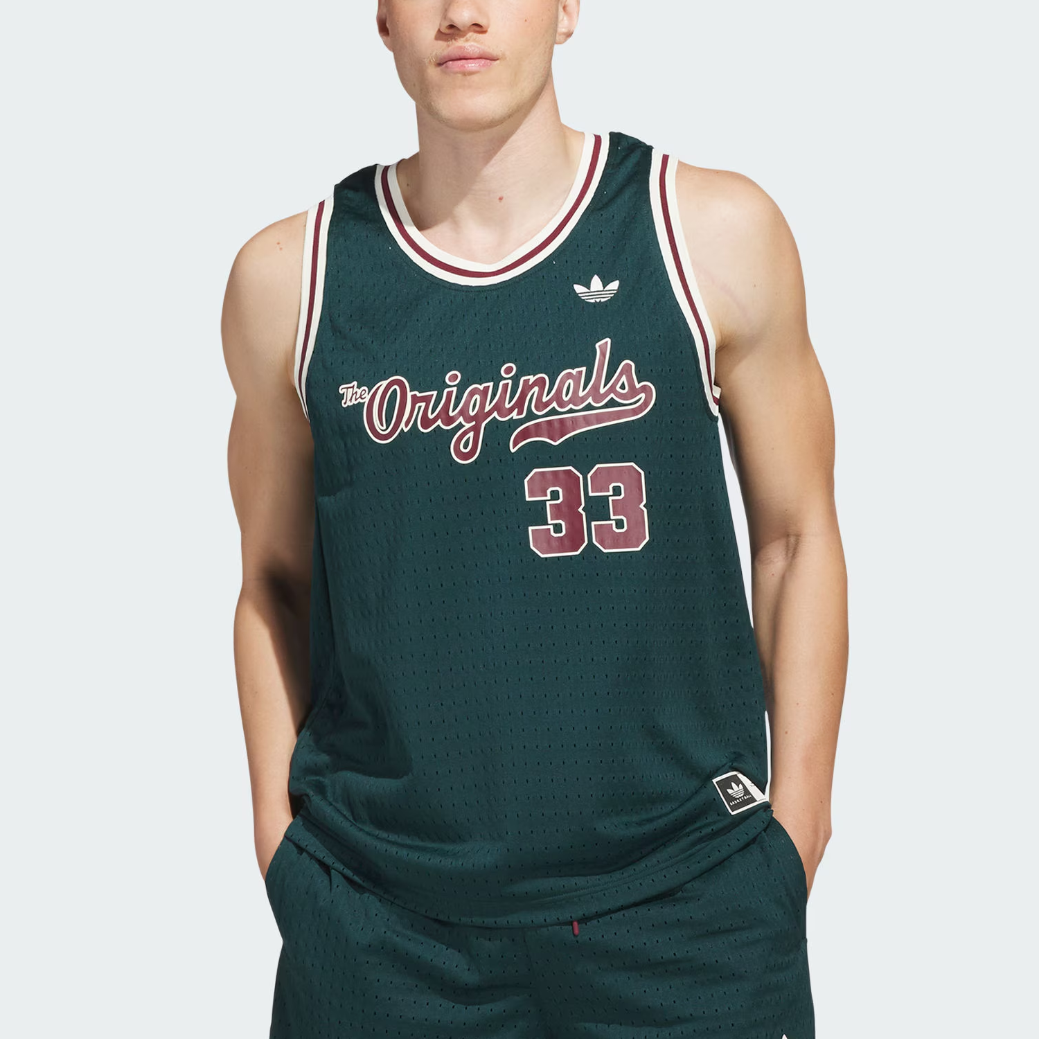 Adidas Originals mesh basketball tank