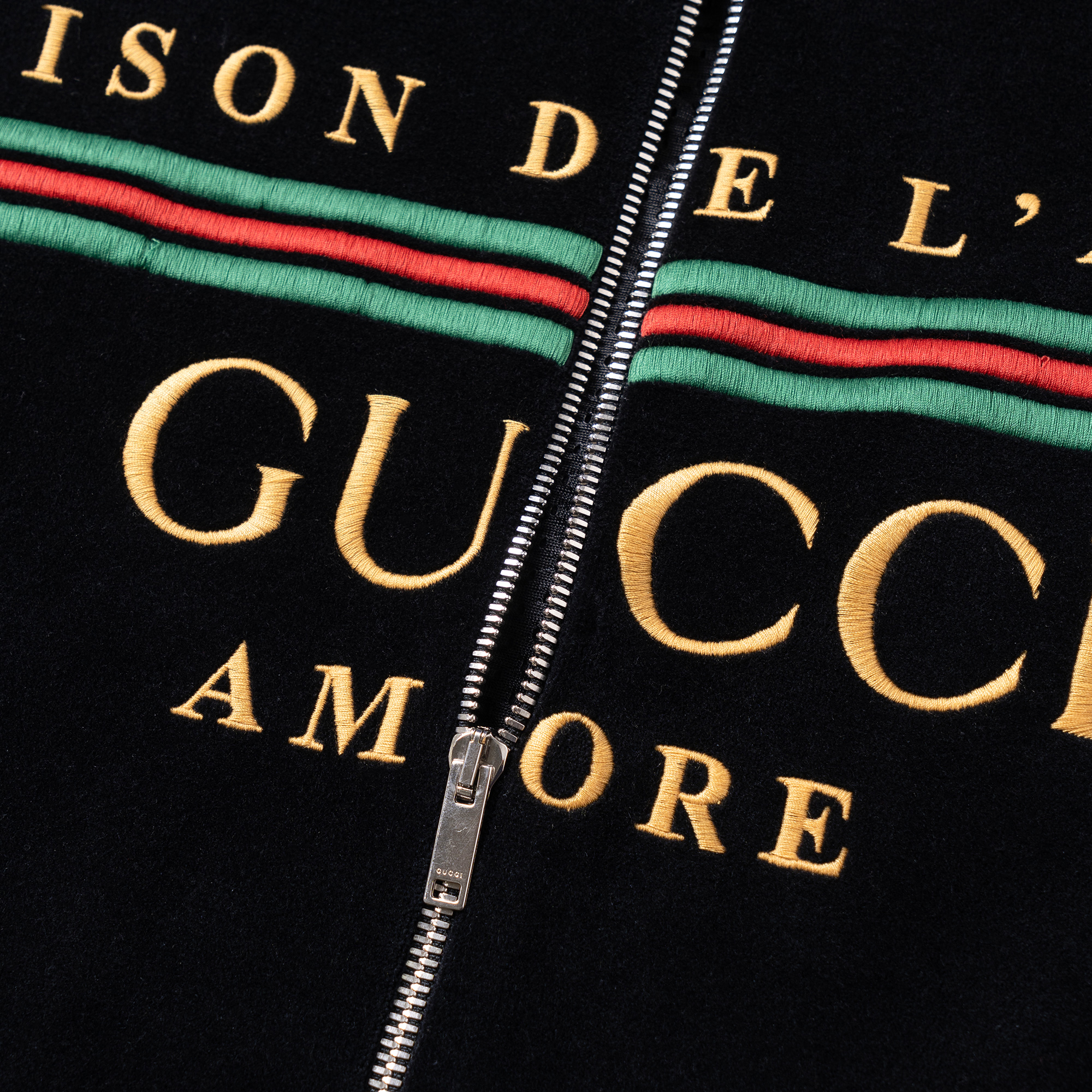 Мужская куртка Gucci (черная) — фото 5