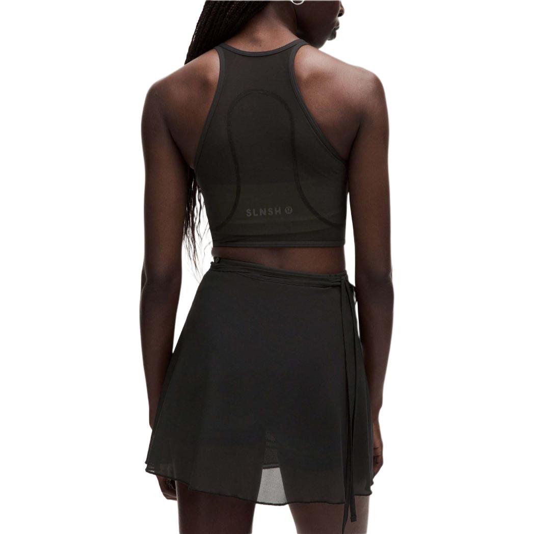 Lululemon x SLNSH SS25 Sport Vests Women’s Black/Snakeskin Print Stone Yellow