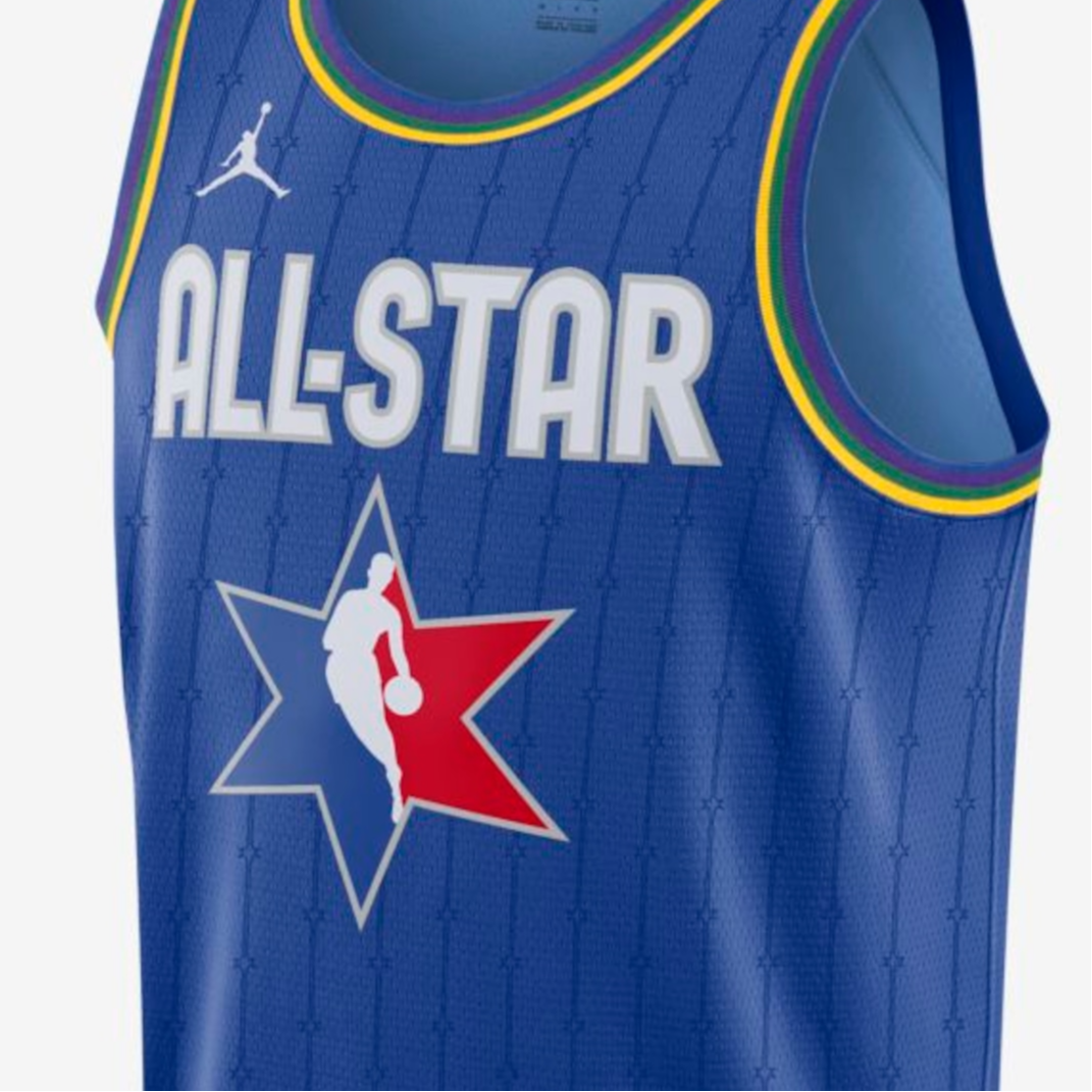 Jordan Basketball Jerseys Men’s Blue Moderate Straight Fit