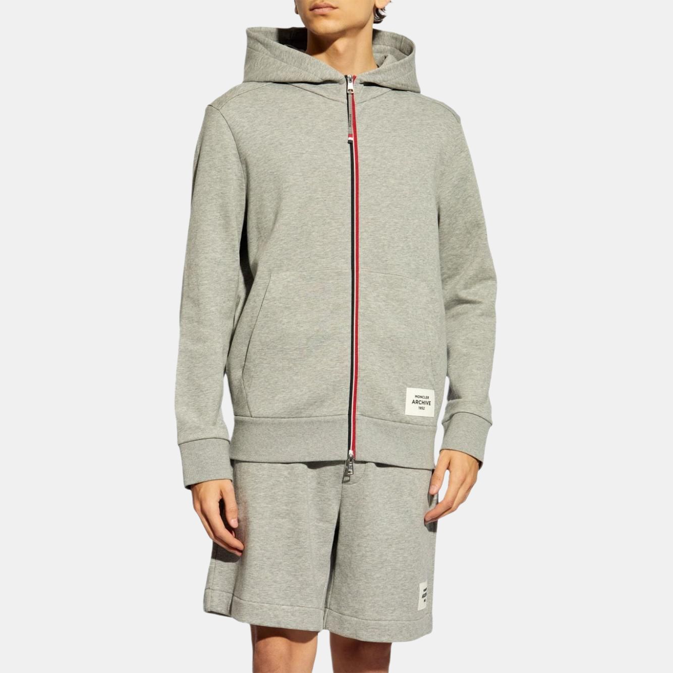 Мужская куртка Moncler (серый) — фото 3