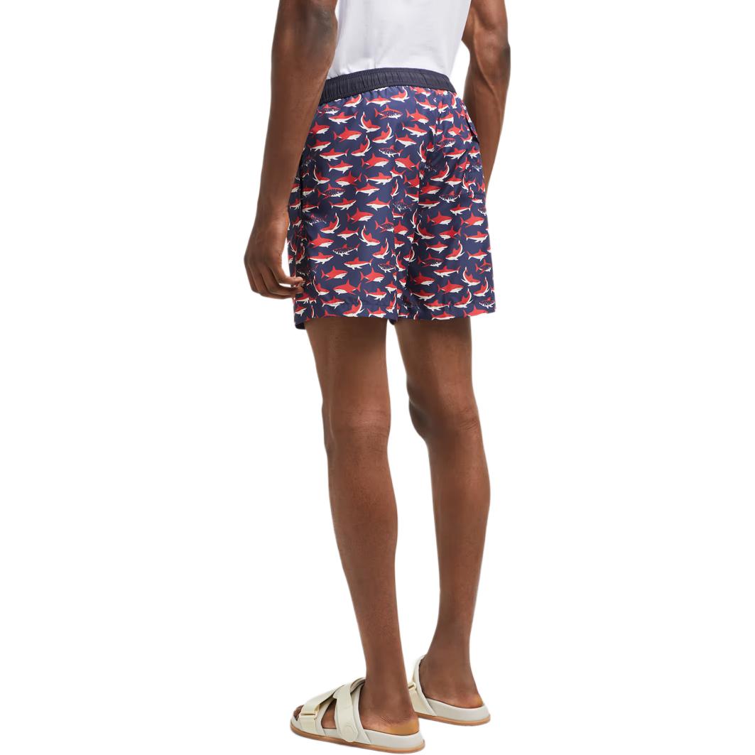Moncler shark-print swim shorts