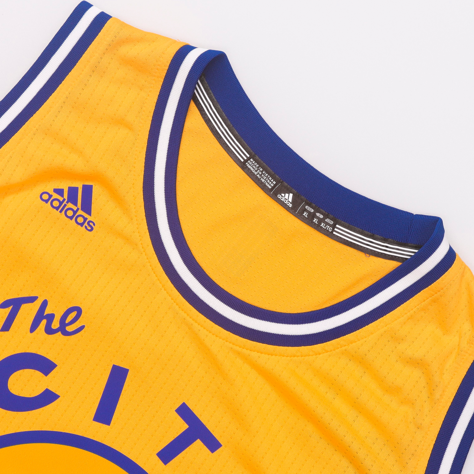 Adidas Basketball Jersey Unisex Yellow Blue