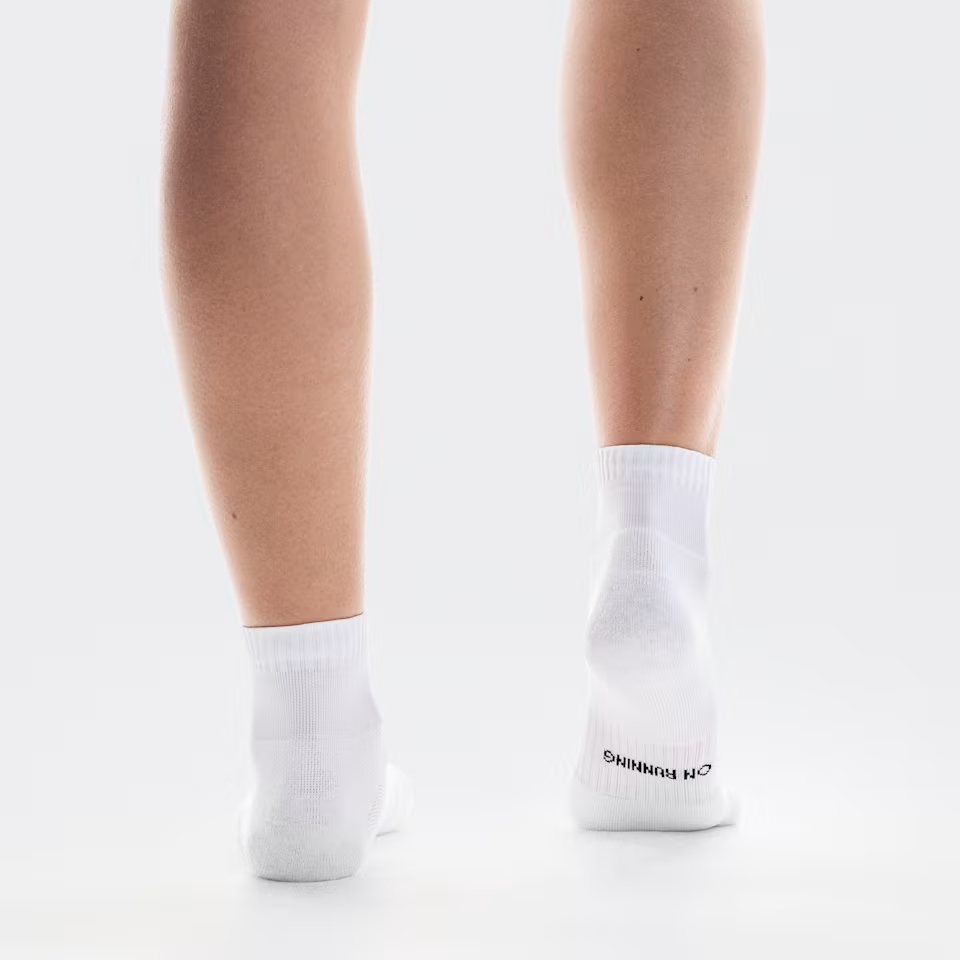 On logo-embellishment socks