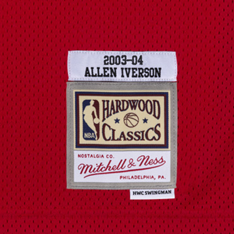 Mitchell Ness Basketball Jersey Men’s White Red
