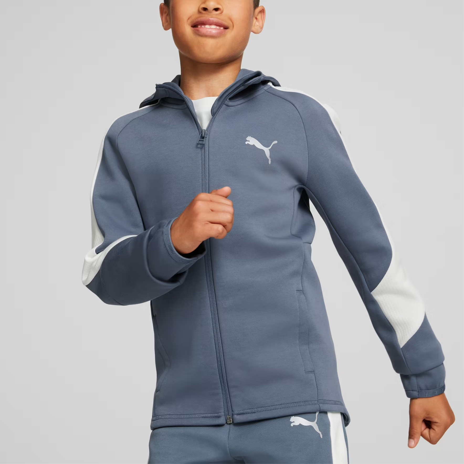Мужская куртка PUMA (синяя) — фото 3