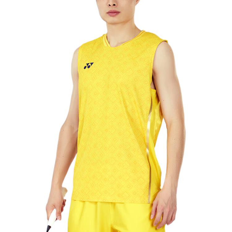 YONEX Badminton Jersey Men’s Begonia Yellow