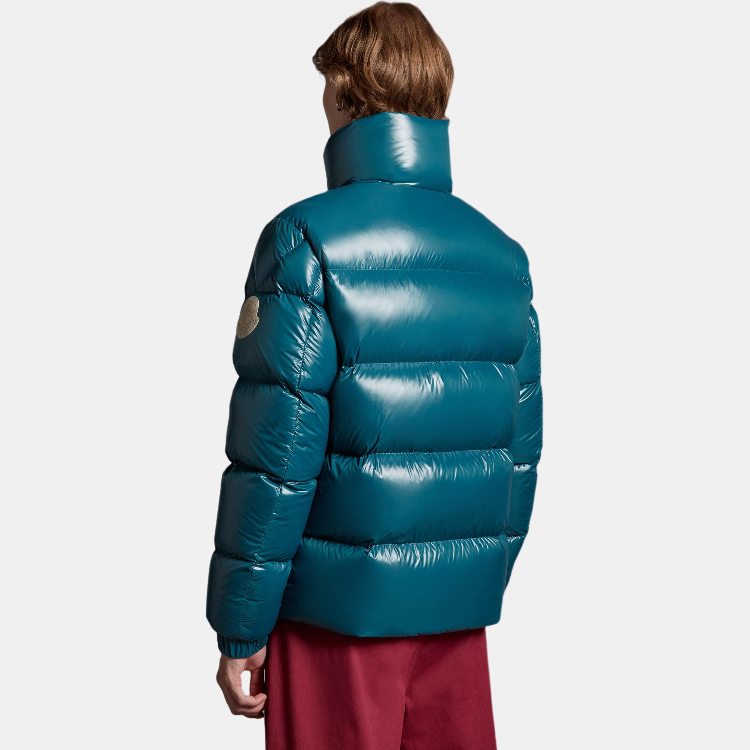 Пуховик Moncler FW23 Dervox (синий) — фото 2