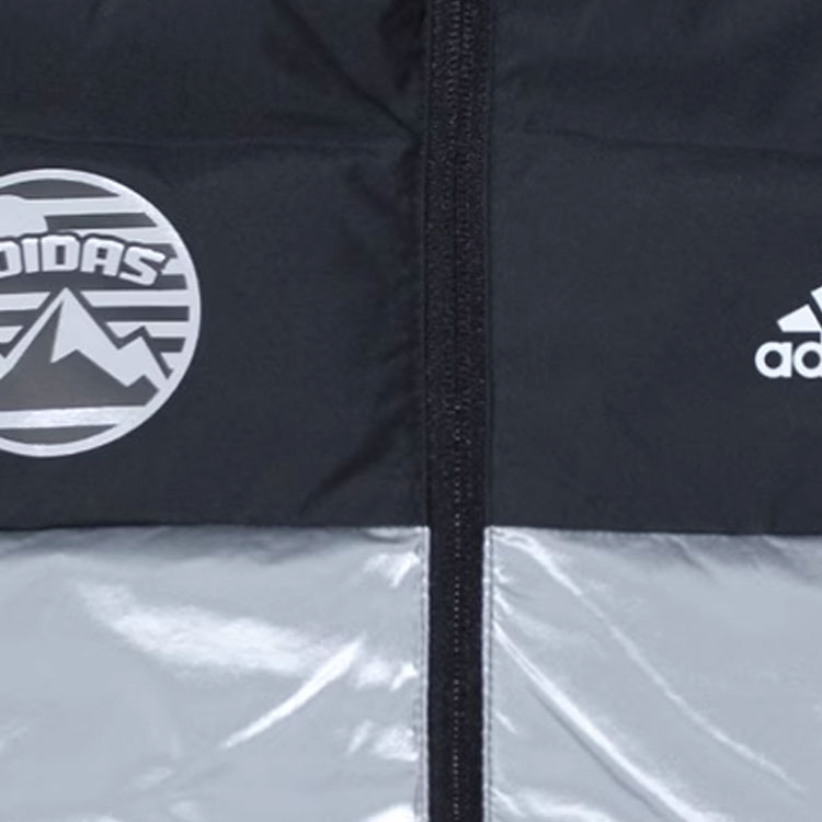 Детская куртка adidas (черный) — фото 4