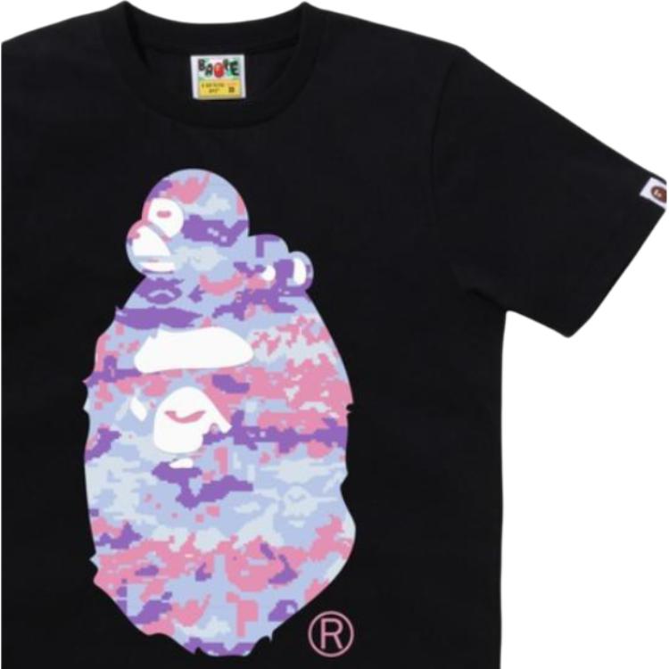 Женская футболка A BATHING APE SS26 (разноцветная) — фото 8