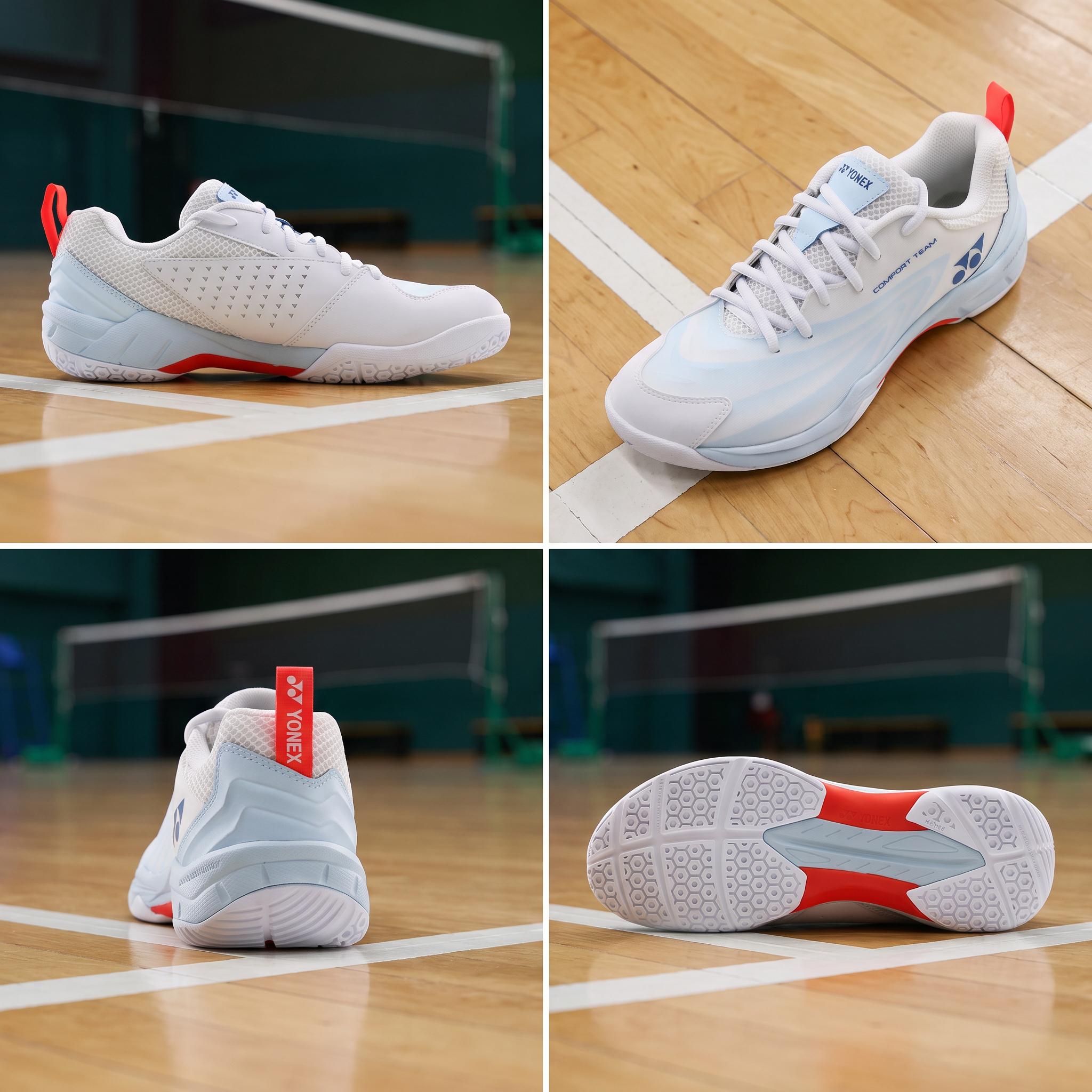 YONEX Power Cushion Comfortable Round Toe Slip Resistant Abrasion Resistant Low top Badminton Shoes Unisex