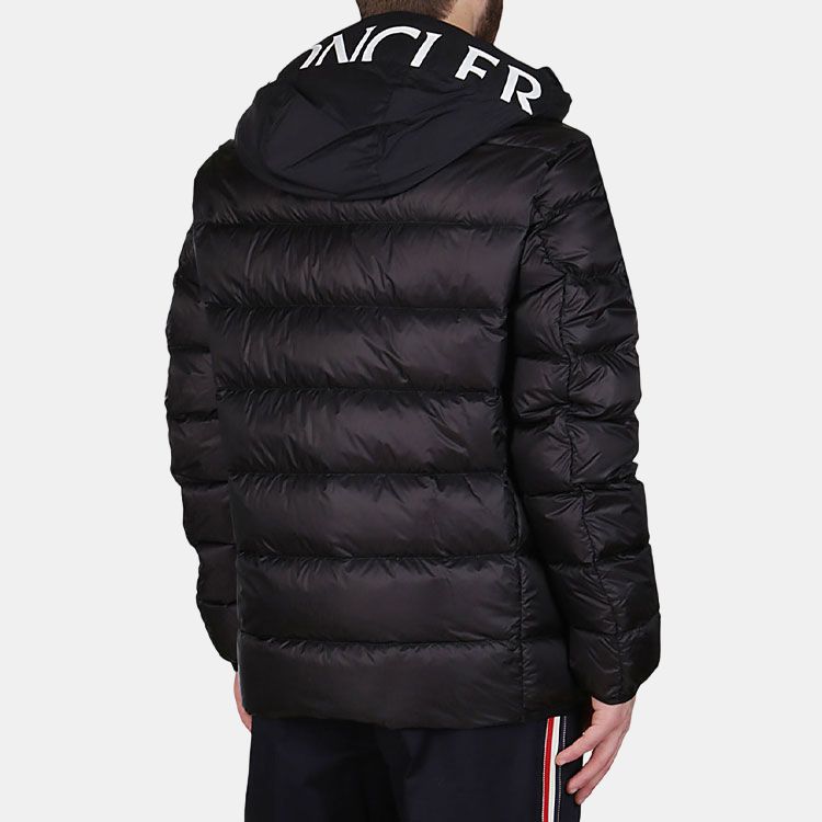 Мужская куртка Moncler (черная) — фото 5