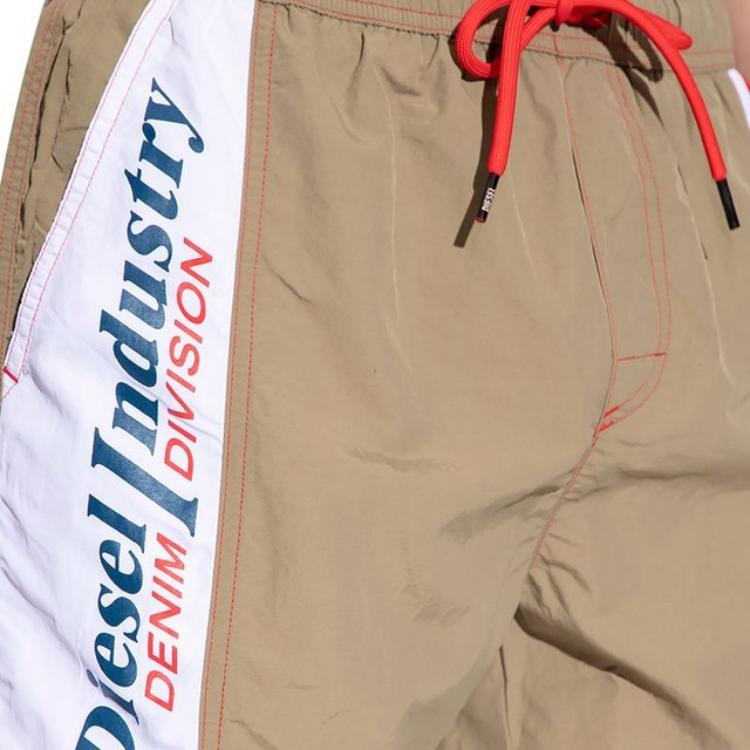 DIESEL Swimming Shorts Unisex Khaki