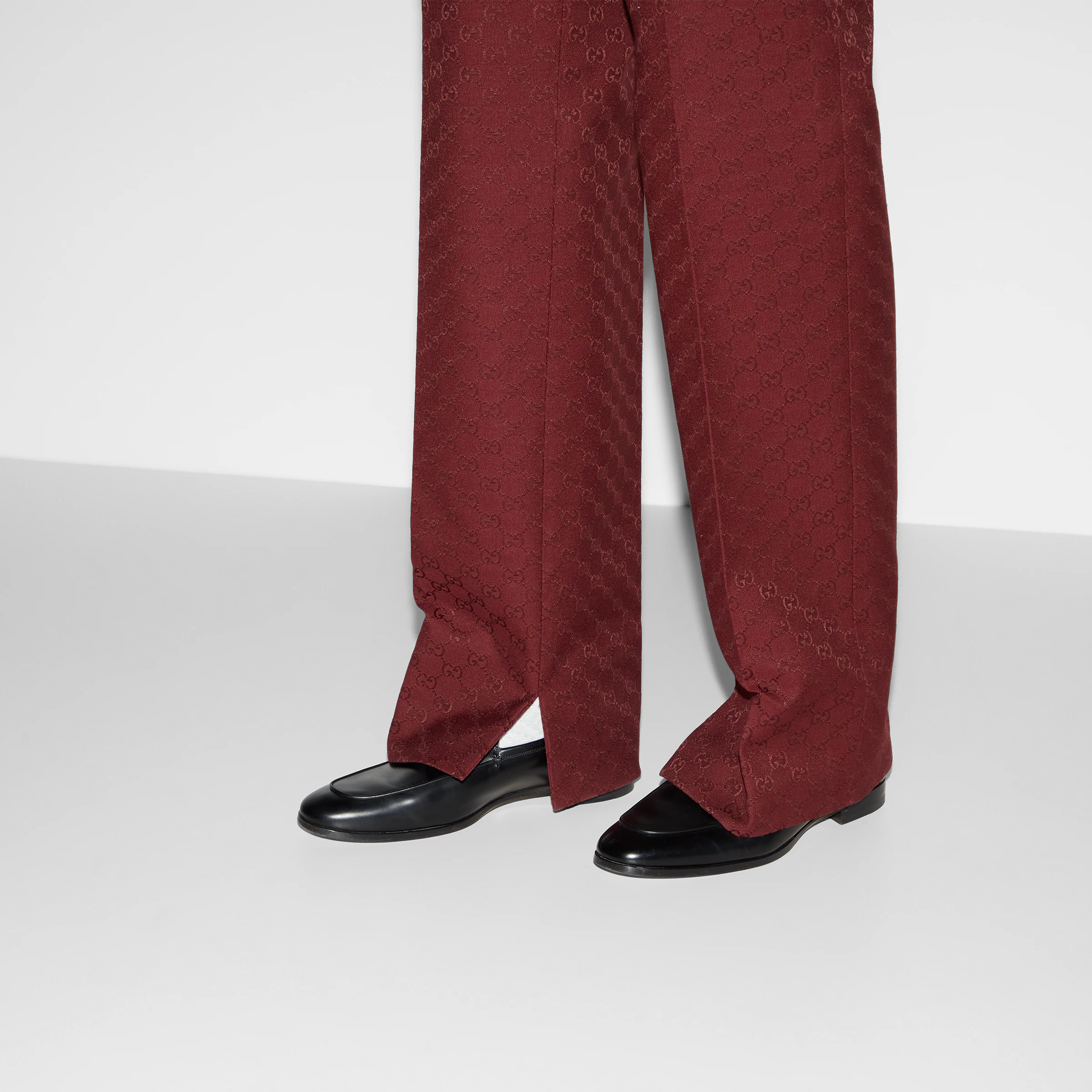 Мужские штаны Gucci (красный) — фото 6