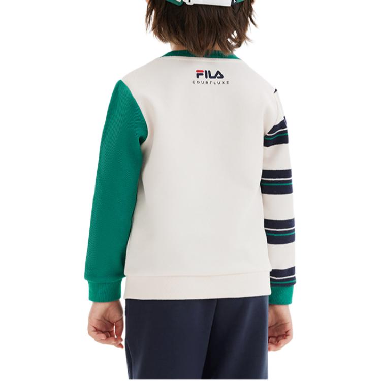 Детское худи Fila (белое) — фото 4