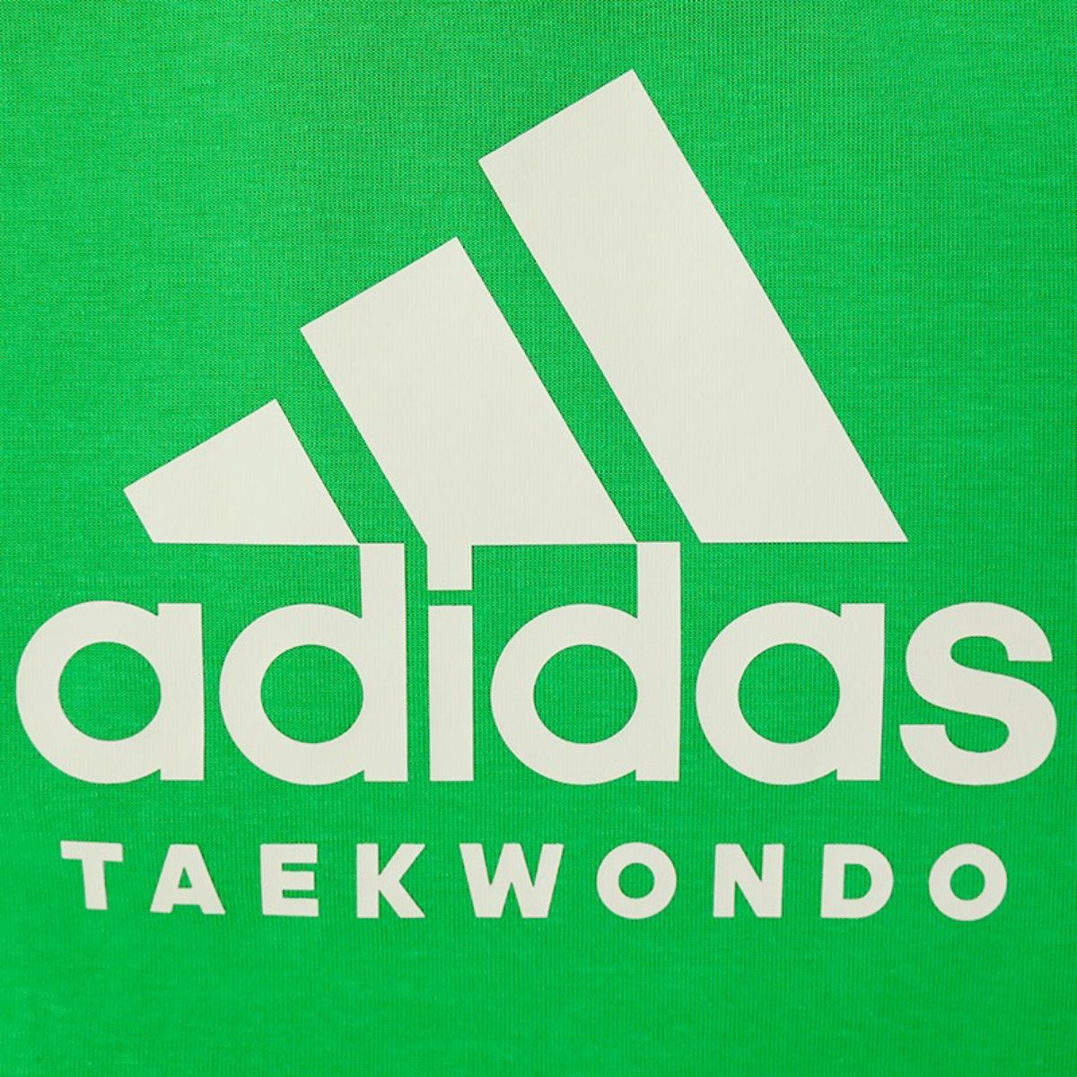 Толстовка adidas TAEKWONDO / (зелено-белая) — фото 4