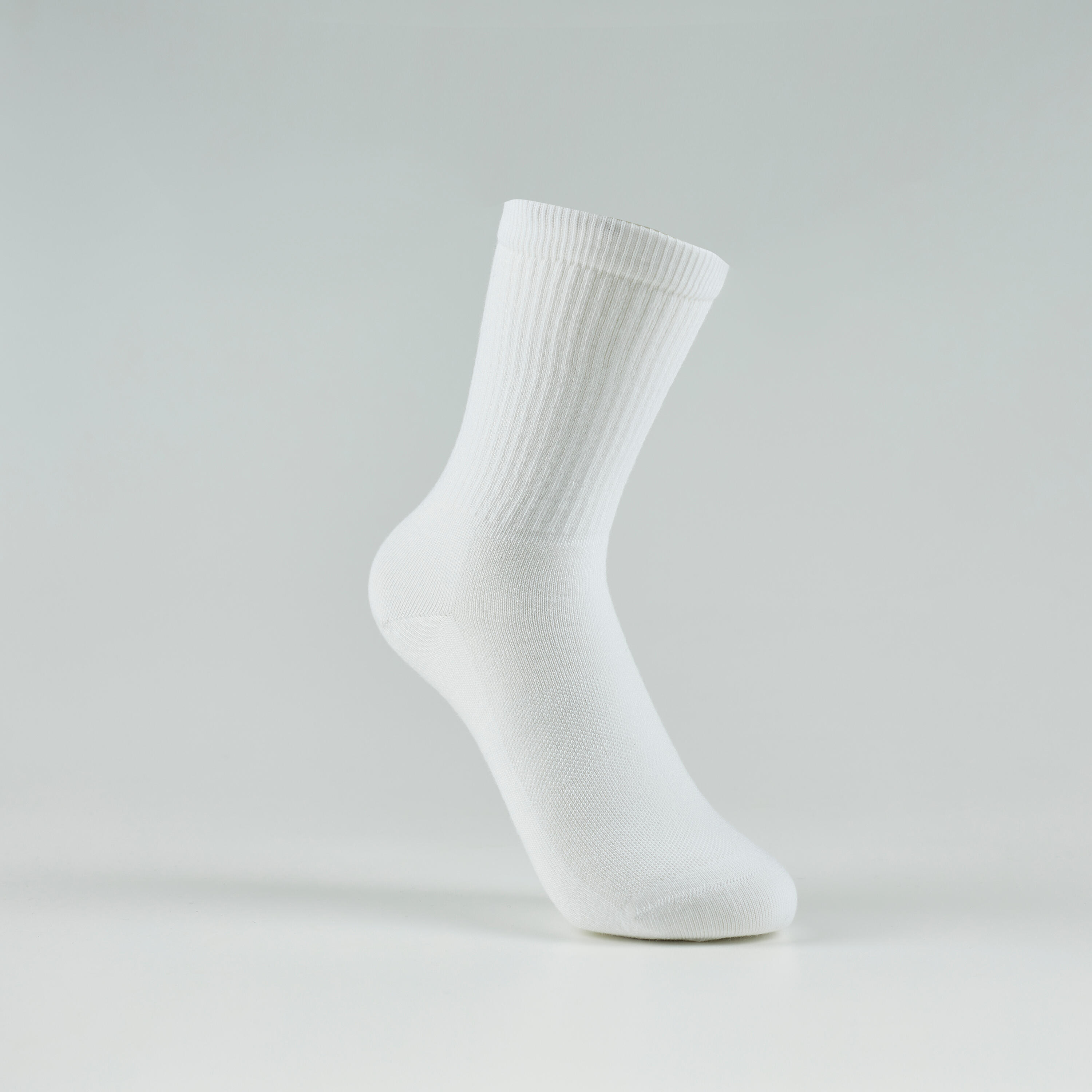 DECATHLON Crew Socks Unisex 2 Pack Snow