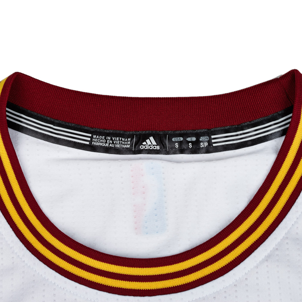 Adidas NBA Jersey Cleveland James Cleveland Cavalier Swingman Basketball Jersey Men’s White