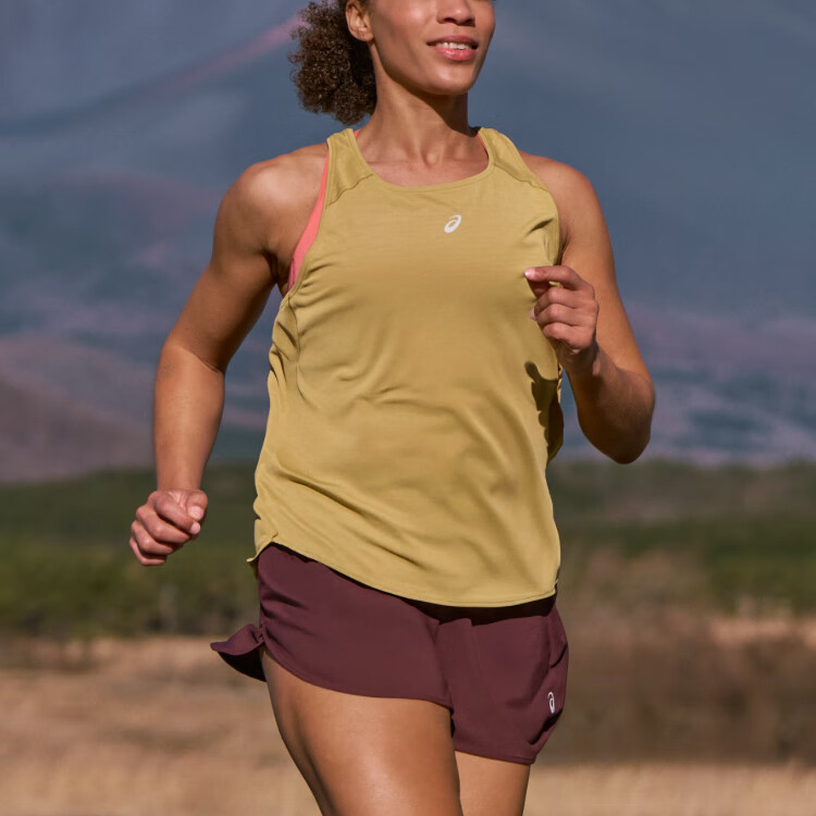 ASICS Running Tank Tops Women’s Earth Yellow