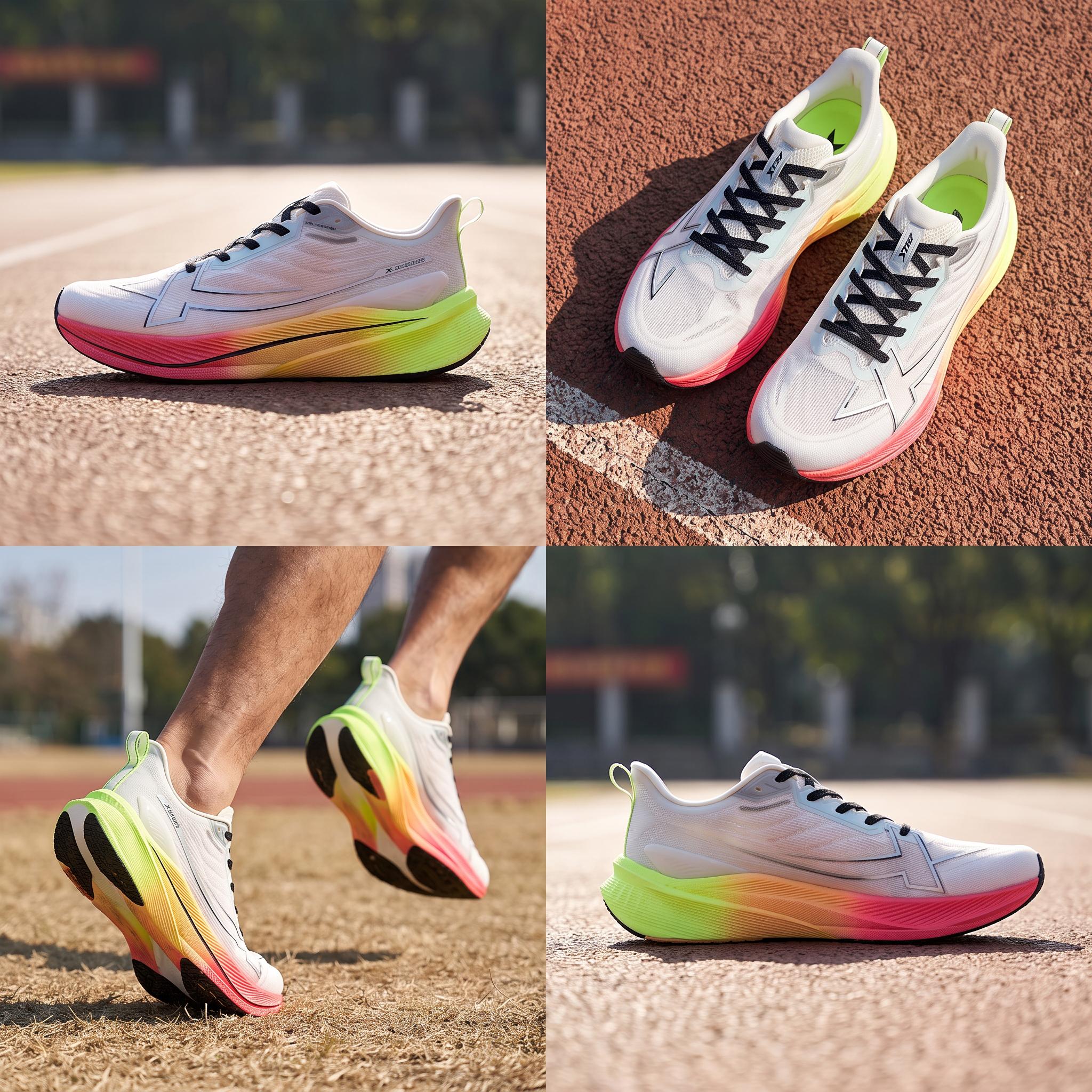 XTEP 2000km 3.0 Low top Training Long Distance Running Physical Fitness Test & Exam Running Shoes Men's