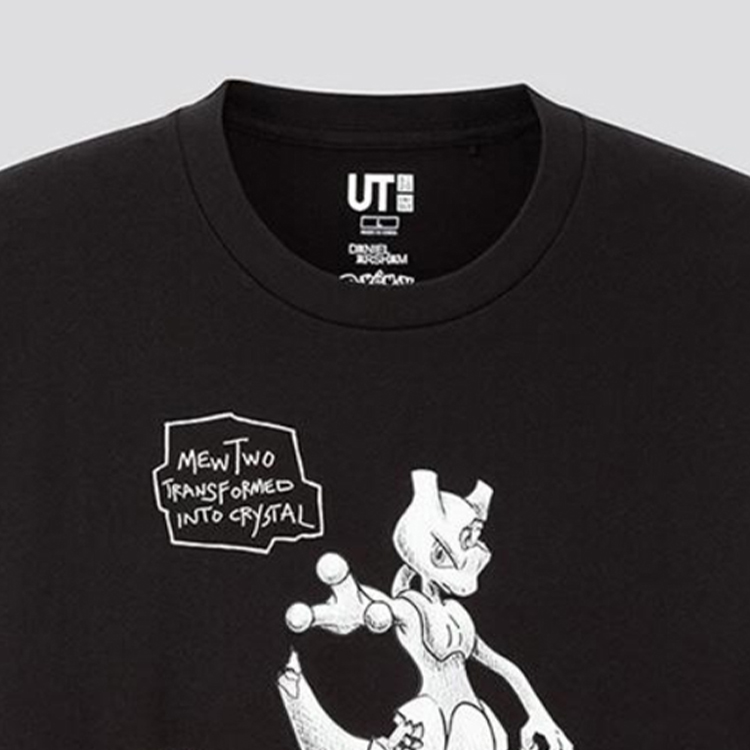 Футболка UNIQLO x POKEMON (черная) — фото 5
