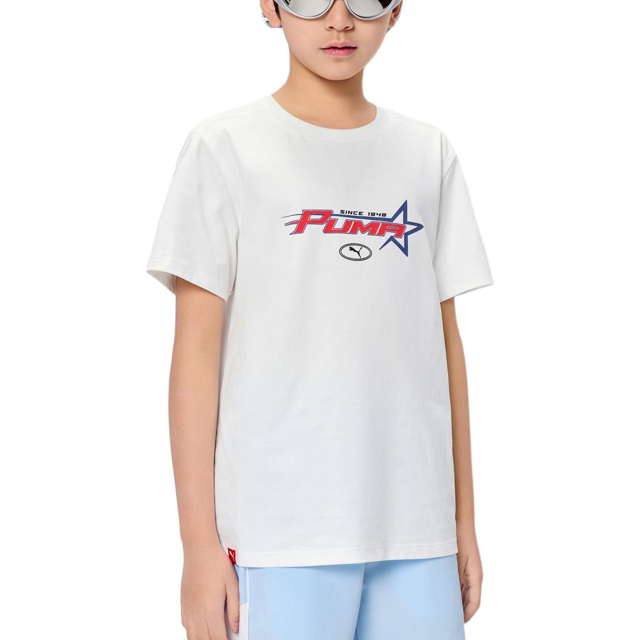Футболка PUMA PUMAT Sportstyle1948 SS25 10101 (молочно-белая) — фото 2