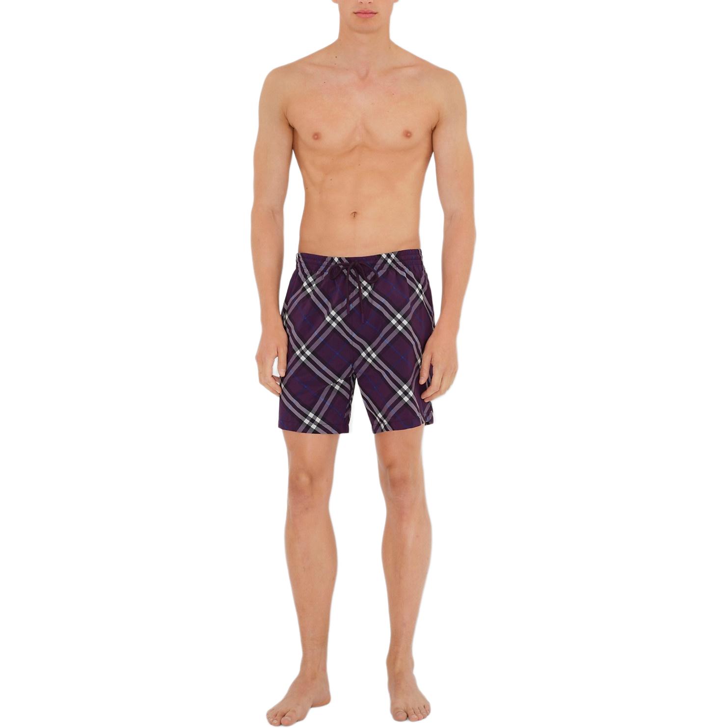 Burberry Check-print Swim Shorts