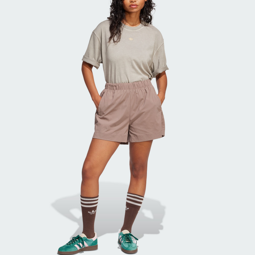 Adidas Originals ESSENTIALS Sports Shorts Women’s Brown