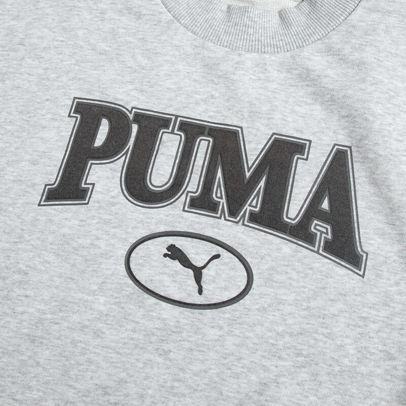 Женское худи PUMA Logo Sweatshirt (серое) — фото 5