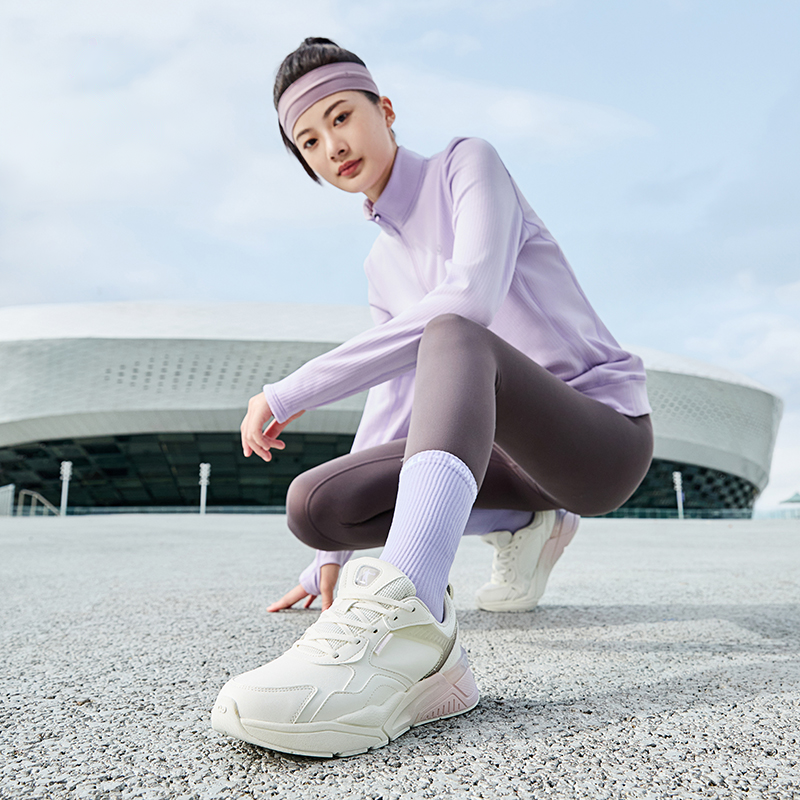 QIAODAN Comfortable Cushioning Abrasion Resistant Breathable Cushioning Abrasion Resistant Breathable Low top