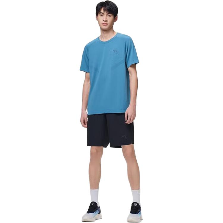Anta Running Collection Running T Shirt Men’s Morning Light Blue