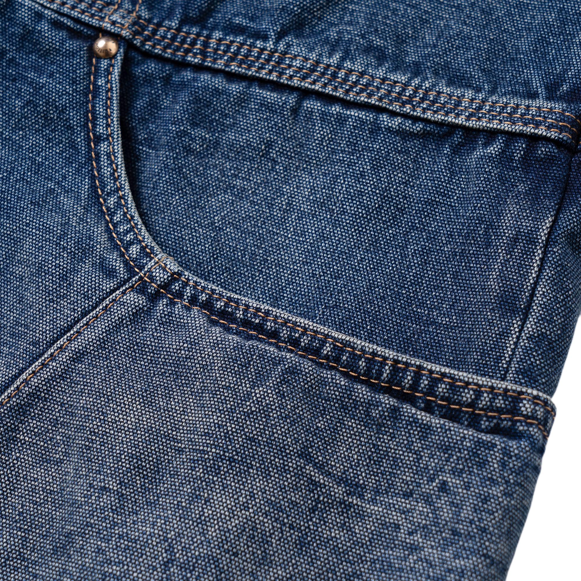 Мужские шорты Louis Vuitton x Nigo Denim Shorts (голубые) — фото 7